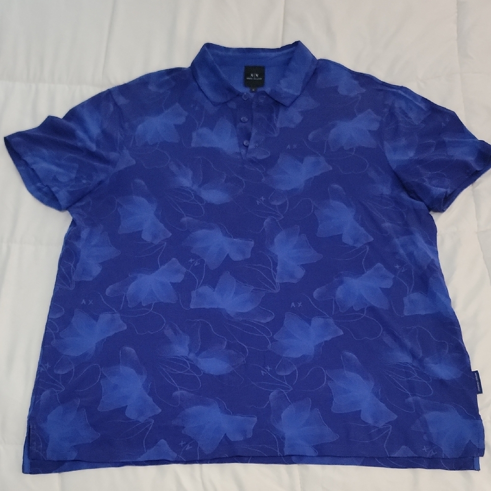 Men's Blue Polo Shirt